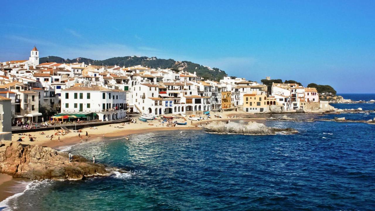 Espectacular apartamento con piscina en Calella de Palafrugell Esterno foto