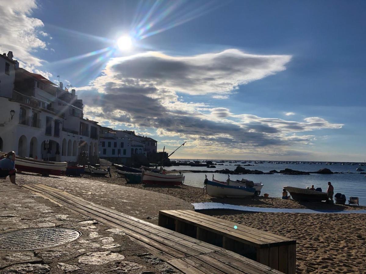 Espectacular apartamento con piscina en Calella de Palafrugell Esterno foto